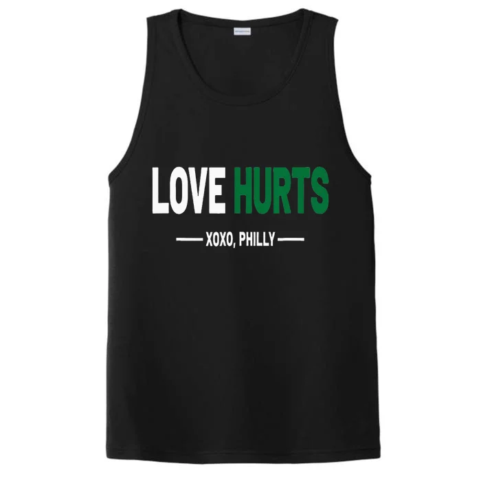 Philadelphia Love Hurts Fan Pride Performance Tank