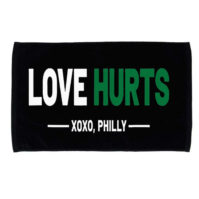 Philadelphia Love Hurts Fan Pride Microfiber Hand Towel