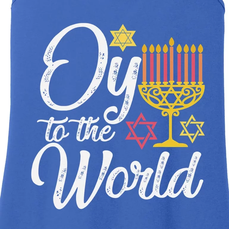 Peace Love Hanukkah Jewish Hanukkah Chanukah Ladies Essential Tank