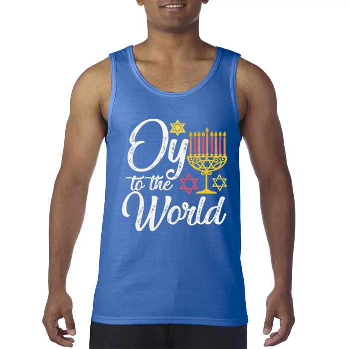 Peace Love Hanukkah Jewish Hanukkah Chanukah Tank Top