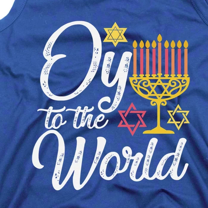 Peace Love Hanukkah Jewish Hanukkah Chanukah Tank Top