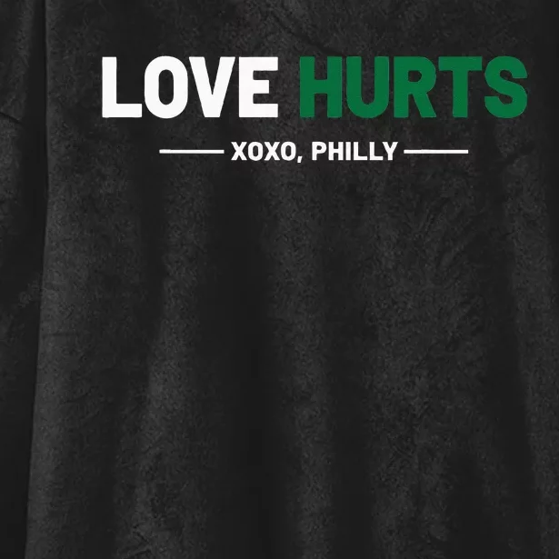 Philadelphia Love Hurts Fan Pride Cute Hooded Wearable Blanket