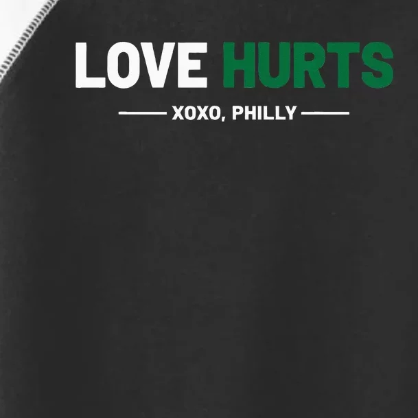 Philadelphia Love Hurts Fan Pride Cute Toddler Fine Jersey T-Shirt