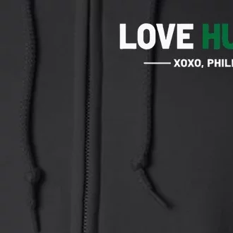 Philadelphia Love Hurts Fan Pride Cute Full Zip Hoodie