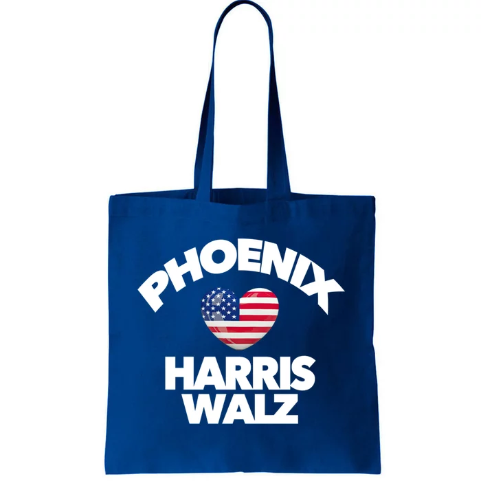 Phoenix Loves Harris Walz America Usa Election Arizona Gift Tote Bag