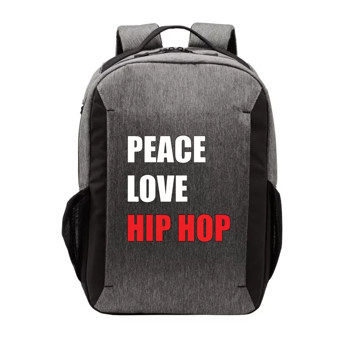 Peace Love Hip Hop Dance Men Women Boy Girl Vector Backpack