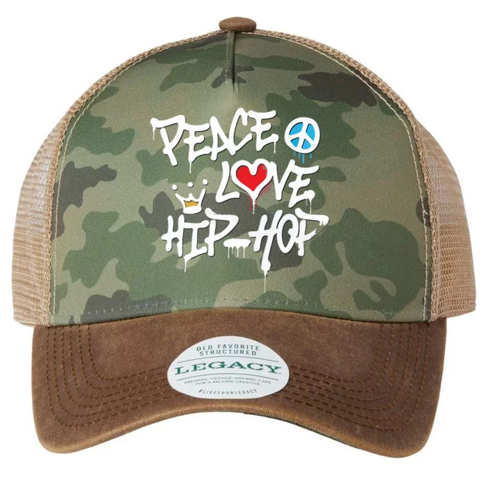 Peace Love Hip Hop Dancing Legacy Tie Dye Trucker Hat