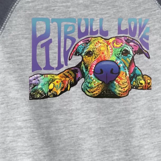 Pitbull Love Hoodie Unisex Toddler Fine Jersey T-Shirt