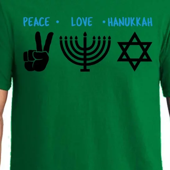 Peace Love Hanukkah Jewish Hanukkah Chanukah Pajama Set