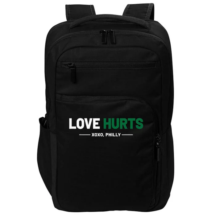 Philadelphia Love Hurts Philly Fan Pride Cute Impact Tech Backpack