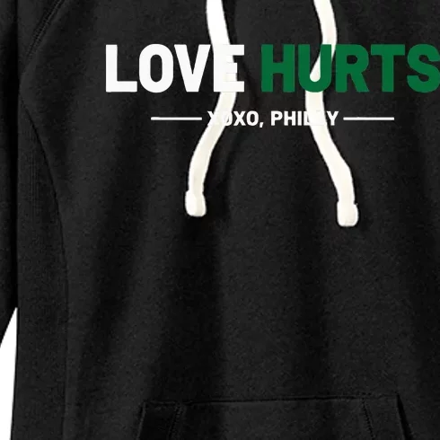 Philadelphia Love Hurts Philly Fan Pride Cute Women's Fleece Hoodie