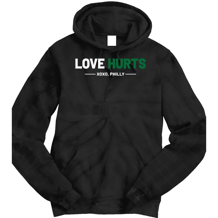 Philadelphia Love Hurts Philly Fan Pride Cute Tie Dye Hoodie