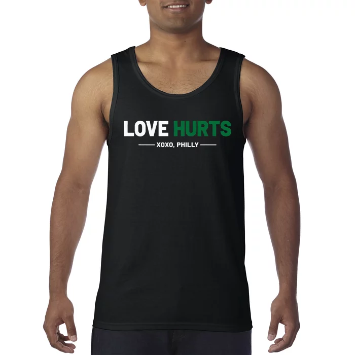 Philadelphia Love Hurts Philly Fan Pride Cute Tank Top