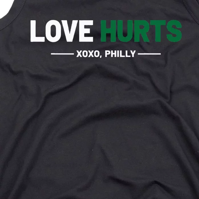 Philadelphia Love Hurts Philly Fan Pride Cute Tank Top