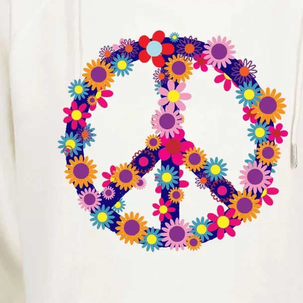 Peace Love Hippie Costume Tie Die 60s 70s Yoga Outfit Gift Womens Funnel Neck Pullover Hood