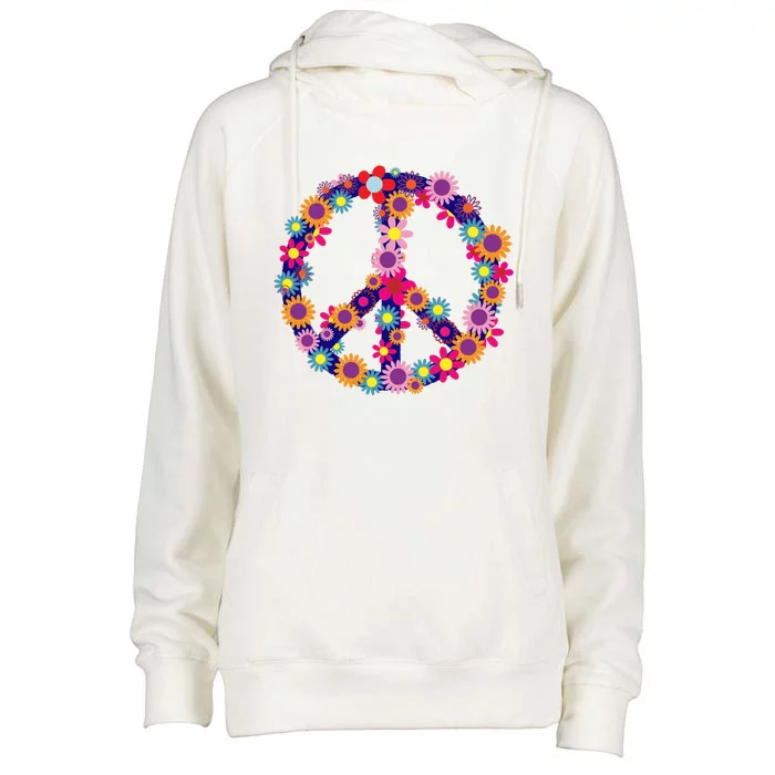 Peace Love Hippie Costume Tie Die 60s 70s Yoga Outfit Gift Womens Funnel Neck Pullover Hood