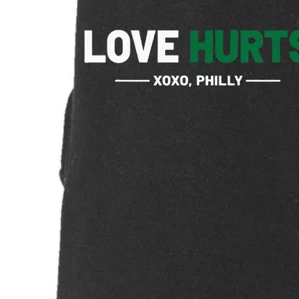 Philadelphia Love Hurts Fan Pride Cute Doggie 3-End Fleece Hoodie