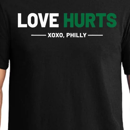 Philadelphia Love Hurts Philly Fan Pride Pajama Set