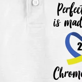 Perfect Love Is Made With 21 Chromosomes Down Syndrome Dry Zone Grid Performance Polo