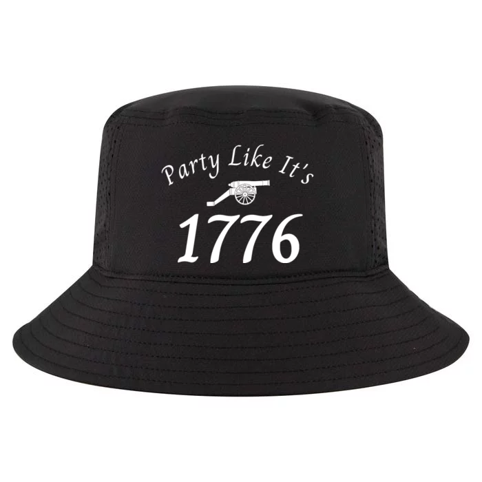 Party Like It’s 1776, American, Liberty, 4th Of July US Flag Cool Comfort Performance Bucket Hat