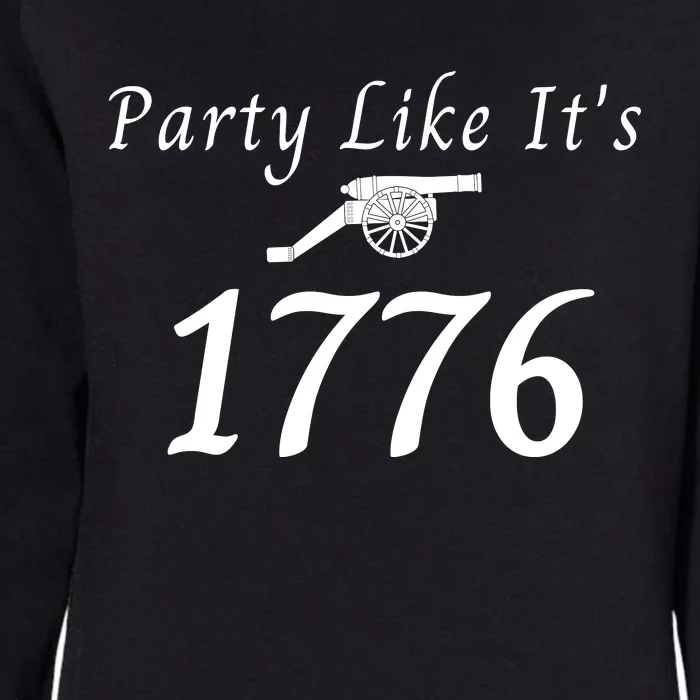 Party Like It’s 1776, American, 4th Of July US Flag, Liberty Womens California Wash Sweatshirt