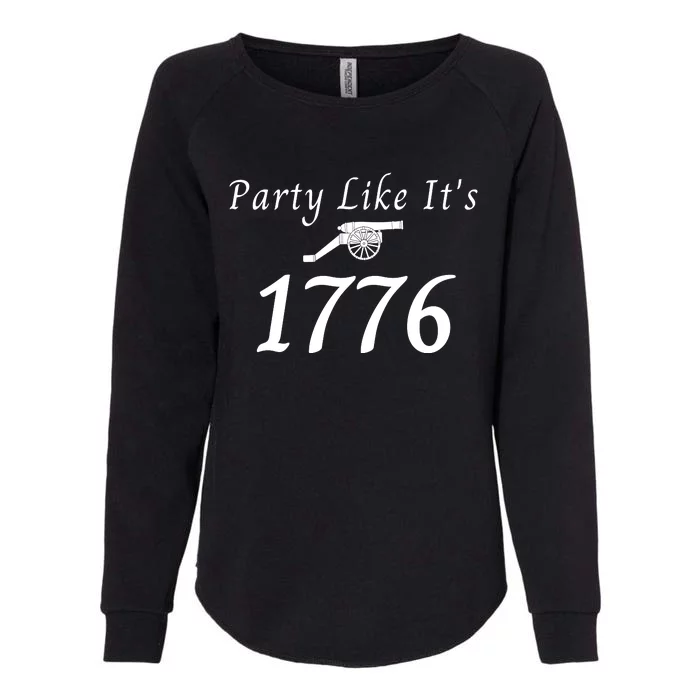 Party Like It’s 1776, American, 4th Of July US Flag, Liberty Womens California Wash Sweatshirt