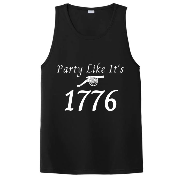 Party Like It’s 1776, American, 4th Of July US Flag, Liberty Performance Tank