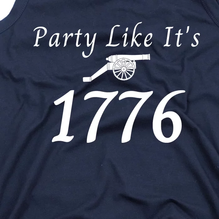 Party Like It’s 1776, American, 4th Of July US Flag, Liberty Tank Top