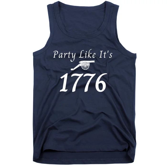 Party Like It’s 1776, American, 4th Of July US Flag, Liberty Tank Top