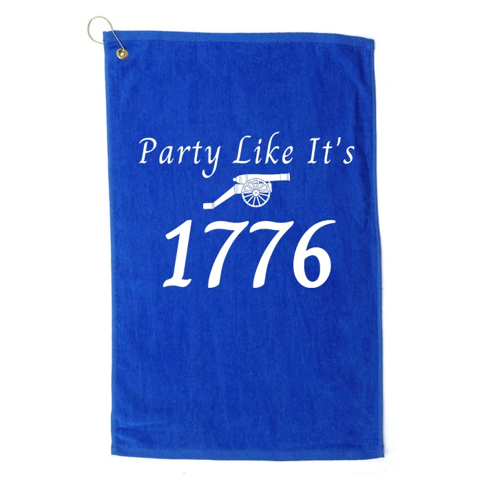 Party Like It’s 1776, American, 4th Of July US Flag, Liberty Platinum Collection Golf Towel