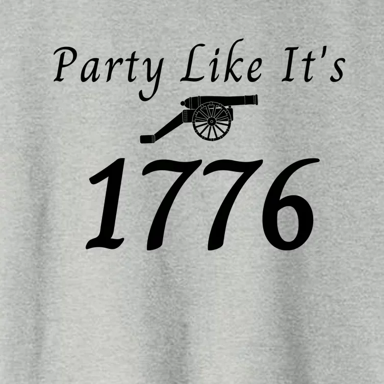 Party Like It’s 1776, American, 4th Of July US Flag, Liberty Women's Crop Top Tee