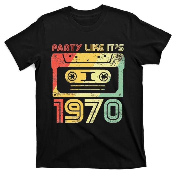 Party Like Its 1970 Retro 70s Party Outfit Costume T-Shirt