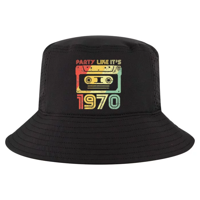 Party Like Its 1970 Retro 70s Party Outfit Costume Cool Comfort Performance Bucket Hat