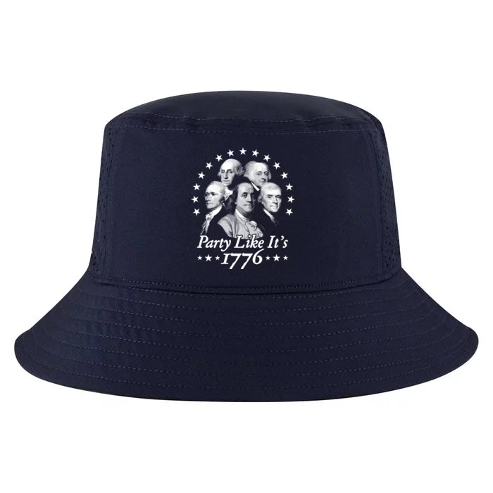 Party Like Its 1776 4th Of July Founding Fathers USA America Cool Comfort Performance Bucket Hat