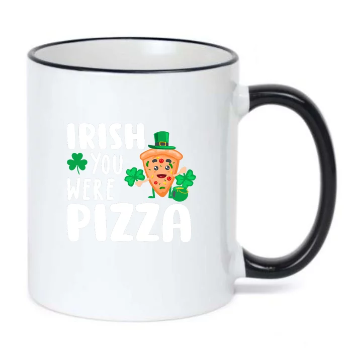 Pizza Lover Ireland Irish Proud St Patrick Day Black Color Changing Mug