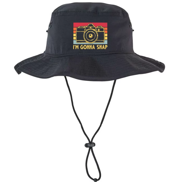 Photography Lover I'm Gonna Snap Funny Photographer Legacy Cool Fit Booney Bucket Hat