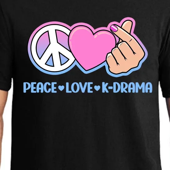 Peace Love Kdrama Korean Drama Lover Pajama Set