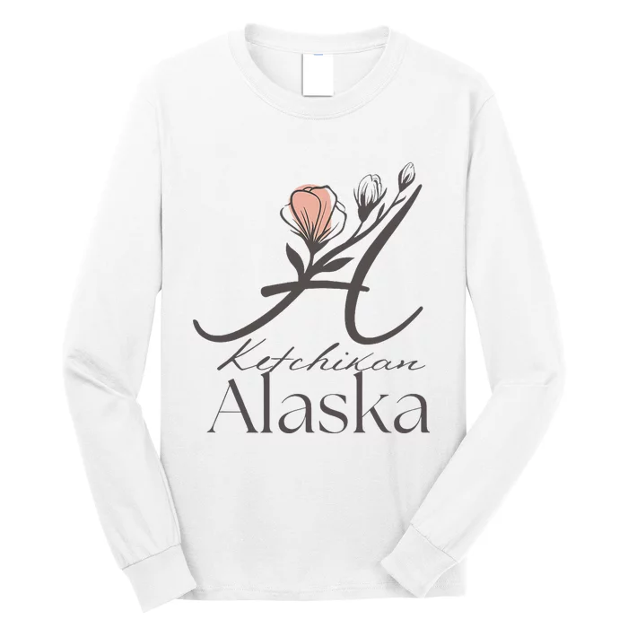 Proud Lady Ketchikan Alaska Women Home Sweet Home Long Sleeve Shirt