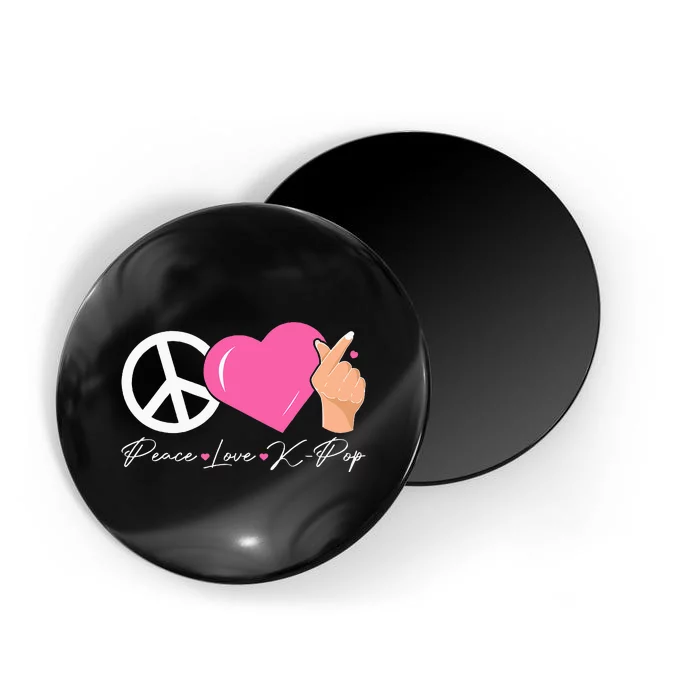 Peace Love Kpop Cute Kpop Music Anime Lover Magnet