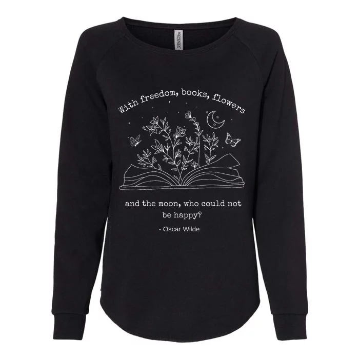 Poet Literary Literature Bookish Dark Academia Book Nerd Womens California Wash Sweatshirt