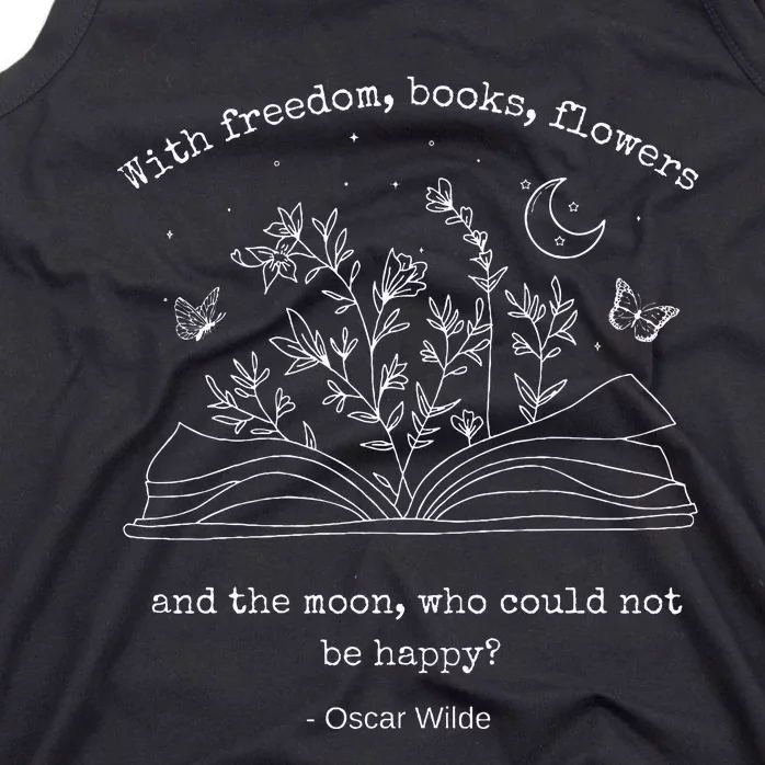 Poet Literary Literature Bookish Dark Academia Book Nerd Tank Top