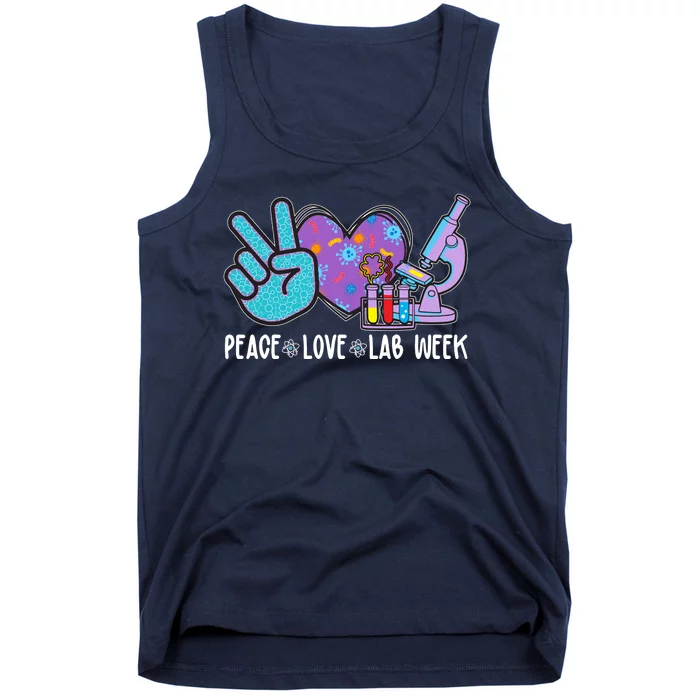 Peace Love Lab Week Science Fan Tank Top