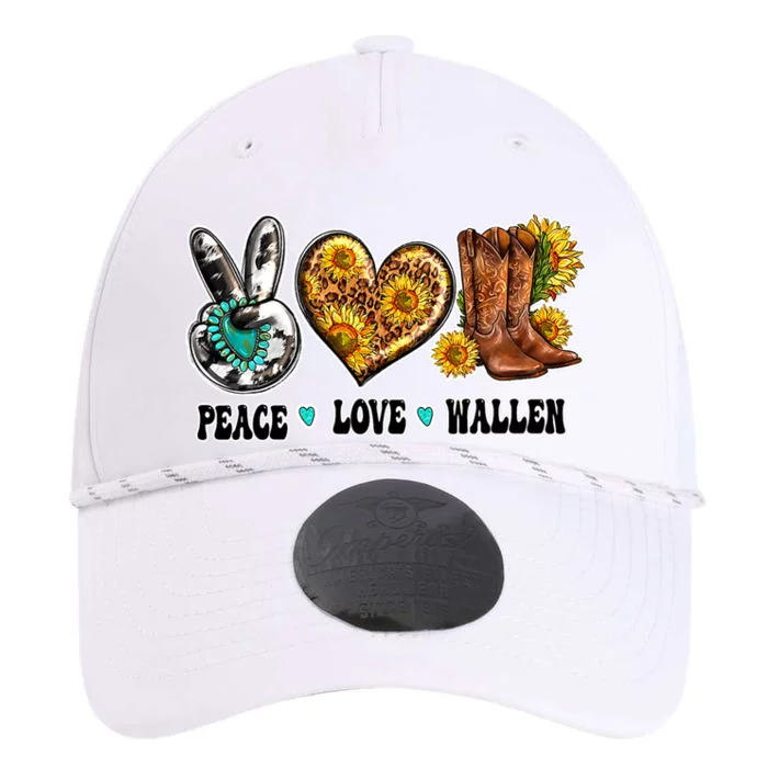 Peace Love Leopard Morgan Country Western Cowboy Boots Hat Performance The Dyno Cap