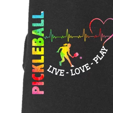 PICKLEBALL LIVE LOVE PLAY Doggie 3-End Fleece Hoodie