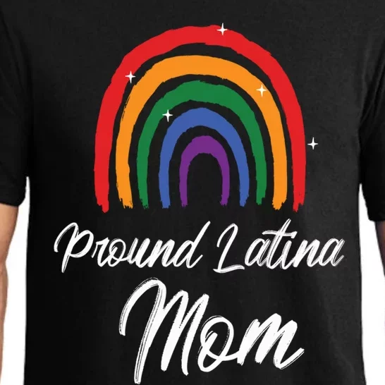 Proud Lesbian Latina Mom Regalo Dia De Las Madres Gift Pajama Set