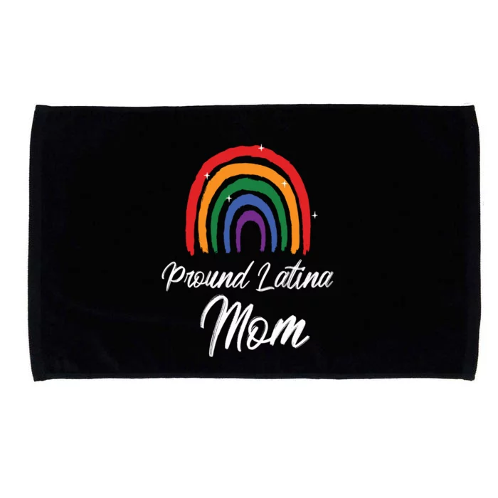 Proud Lesbian Latina Mom Regalo Dia De Las Madres Gift Microfiber Hand Towel