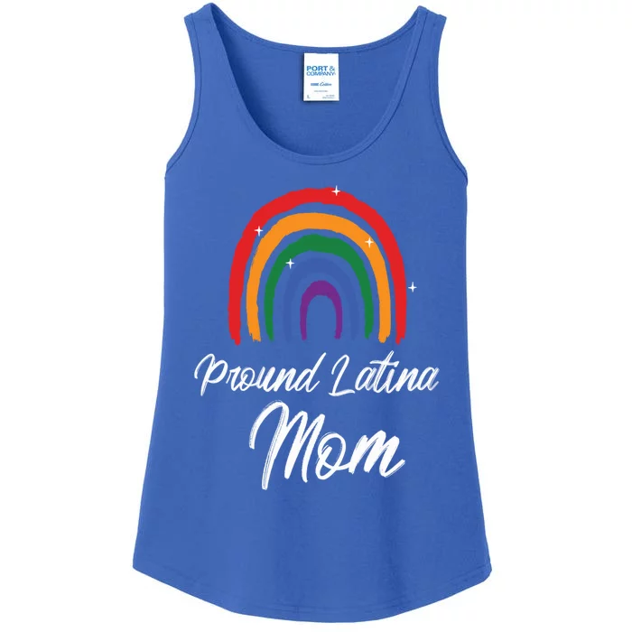 Proud Lesbian Latina Mom Regalo Dia De Las Madres Gift Ladies Essential Tank