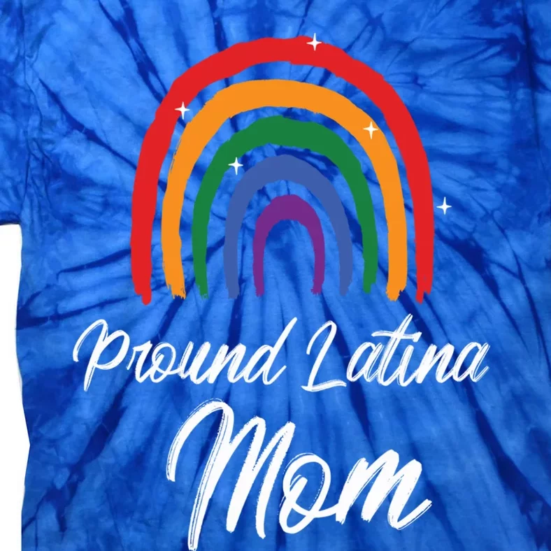 Proud Lesbian Latina Mom Regalo Dia De Las Madres Gift Tie-Dye T-Shirt