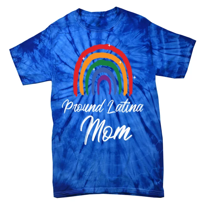 Proud Lesbian Latina Mom Regalo Dia De Las Madres Gift Tie-Dye T-Shirt