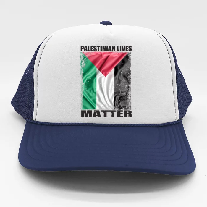 Palestinian Lives Matter Free Palestine Flag Palestinian Trucker Hat